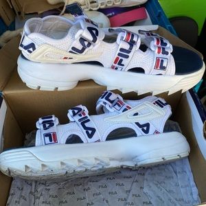 Fila Disruptor sandals